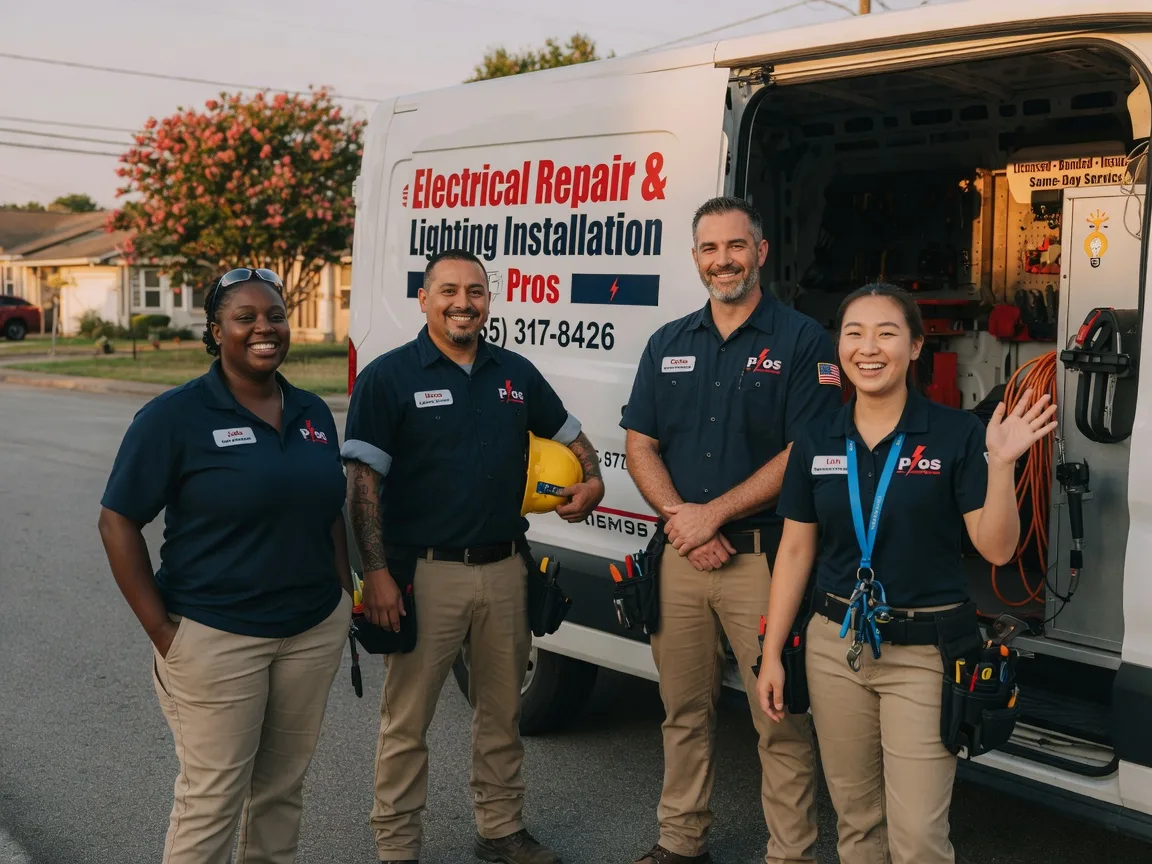 Licensed Electrician company in Enochs, TX